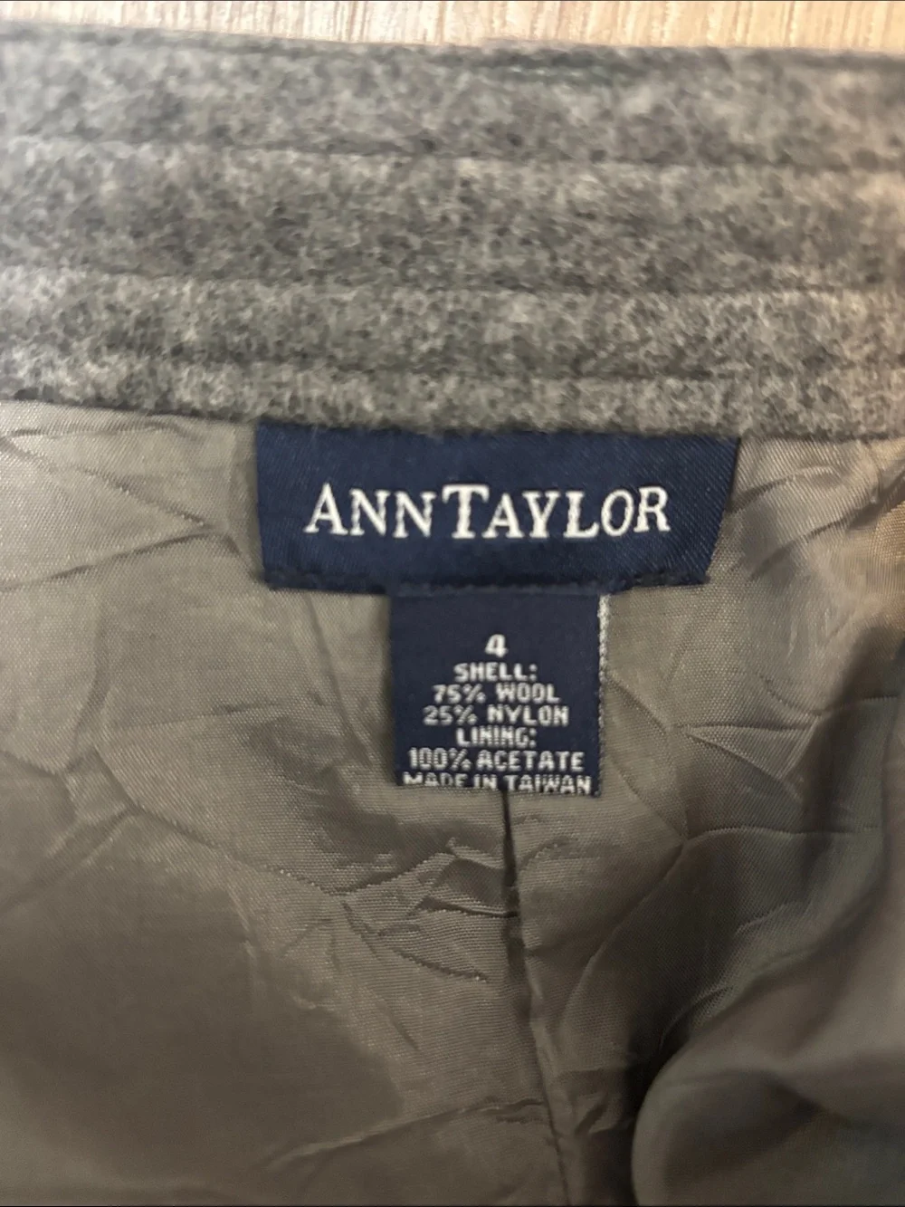 Ann Taylor versatile gray